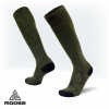 HUNTER LONG merino outdoorové podkolienky Moose Zelená M 1 pár
