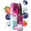 Příchuť Riot Squad Shake and Vape 10/60ml Strawberry & Blueberry Ice (Ledová jahoda & borůvka)