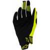 rukavice TECHSTAR, ALPINESTARS (černá/žlutá fluo, vel. S)