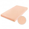 EEVI Vodeodolné froté prestieradlo 120x60 - Lososové