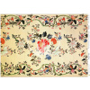 Ryžový papier Antique Floral Rozmer: A1