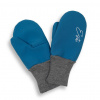 ESITO Palcové rukavice softshell Veľ. 1-2 roky Turquise - modrá