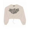 Mikina dámska Stranger Things - Hellfire Club Crop Top (veľkosť L)