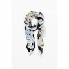 Dámský šátek DESIGUAL 25WAWA06 1025 FOU ARTY TRAZO 1025 WHITE velikost U