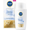 Nivea Sun Triple Protect SPF50+ hydratačný opaľovací krém 40 ml