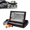 SADA PARKOVACEJ CÚVACEJ KAMERY + MONITOR LCD 4.3'' VODOTESNÉ NOČNÉ VIDENIE