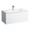 Laufen Pro S - Skrinka s umývadlom, 100x50x46 cm, 1 zásuvka, lesklá biela H8609664751041
