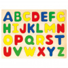 Bino Drevené vkladacie puzzle abeceda Bino