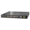 PLANET Technology PLANET GS-4210-24PL4C PoE switch L2 / L4, 28x 1000Base-T, 4x SFP, Web / SNMPv3, ext 10Mb / s, 802.3at-440W