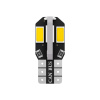 CANBUS LED 8x 5730 SMD pätica T10, W5W - Teplá biela