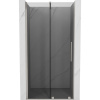 Mexen Velar posuvné sprchové dvere 100 cm, grafitové, brúsený nikel - 871-100-000-41-97