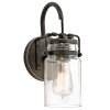 KICHLER Transparentné tienidlo – nástenná lampa Brinley - KL/BRINLEY1 OZ