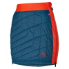 LA SPORTIVA Warm Up Primaloft Skirt W, Storm Blue/Cherry Tomato - L