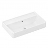 Hansgrohe Xanuia Q - Umývadlo 65x39 cm, s prepadom, bez otvoru na batériu, biela 60218450