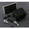 SO200 - 10W solární systém s akumulátorem, 12V + 5V USB + LED osvětlení