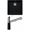 Set Schock S12-5 (dřez Greenwich N-100 Puro + baterie SC-510.120 Puro)