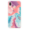 Odolné silikónové puzdro iSaprio - New Liquid - Huawei P20 Lite