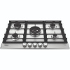 Whirlpool GMWL 728/IXL Nerezová oceľ Vstavaný 73 cm Plynový 5 zone(s) (GMWL 728/IXL)