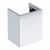 GEBERIT SMYLE SQUARE 49,2 x 40,6 x 61,7cm skrinka pod umývadlo, pravé pánty, biela lesklá, 500.363.00.1