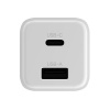 AppleMix 30W EÚ adaptér / nabíjačka ALLITY - USB-A + USB-C - mini GaN - biela