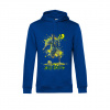 Superfutbal Mikina s kapucňou Joga Bonito, kráľovská modrá Veľkosť: 3XL