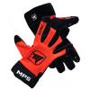 Florbalové brankárske rukavice MPS EVO PG - Orange/Black L/XL