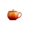 Le Creuset - Hrnček Tekvica 400ml cm oranžový