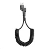 Baseus CALSR-01 Fish Eye Spring dátový USB / Lightning, 2A, 1m, černý