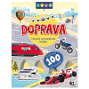 JRM Samolepková knižka Doprava, 100+