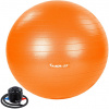 MOVIT Gymnastická lopta s nožnou pumpou, 85 cm, oranžová