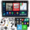 RÁDIO NAVIGÁCIA NCS RS-405 ANDROID SEAT TOLEDO III 3 2004-2009 BLUETOOTH 2DIN
