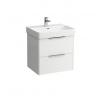 Laufen Spodná skrinka pod umývadlo 57x51,5 cm, biely lesk H4022321102611