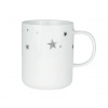 Räder Biely porcelánový hrnček SILVERSTAR