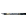 Permanentný popisovač, 0,6-4,5 mm, zrezaný hrot, PENTEL 