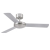 FARO MINI MALLORCA 33604 42“ matný nikel/šedá/čierna Stropný ventilátor
