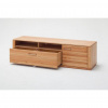 Livetastic TV DIEL, jadrový buk, farba buka, 224/70/51 cm - Komody - 000196068928