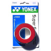 Omotávka na raketu Yonex Super Grap červený (4930379385094)