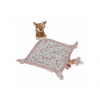 Little Dutch Fairy Garden Cuddle Cloth uspávačik so sponou pink 1 ks