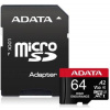 Adata MicroSDXC 64GB High Endurance AUSDX64GUI3V30SHA2-RA1