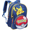 Pokemon batoh 43 cm Pikachu s dvomi priehradkami Pikachu Pokeball Priestranný HIT (Pokemon dovolenkový batoh 43 cm, dvojkomorový Pikachu Pikachu Priestranný HIT)