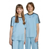 Detské tričko adidas Originals modrá farba, vzorované, JY3541 152