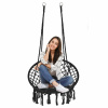 Springos Záhradná hojdačka 60 cm, čierna NATALI