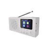 Přenosné rádio EMOS E0091 s Bluetooth, DAB/ DAB plus / FM, bílé