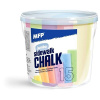 MFP 6320135 kriedy M chodníkové okrúhle mix farieb vedierko 15 ks