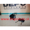 Ford TRANSIT 3/00-3/06 vložka zámku prednej kapoty + 2x kľúč