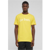 Los Angeles Wording Tee - taxi yellow XS