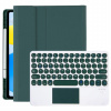 AppleKing puzdro s klávesnicou s okrúhlymi klávesmi, touchpadom a priestorom na Apple Pencil na iPad Pro 11