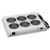 TRITON Ventilačná jednotka horná (dolná), 6 ventilátorov-230V/90W, termostat, sivá