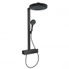Hansgrohe Sprchový systém Rainfinity s termostatickou batériou ShowerTablet, matná čierna 26853670