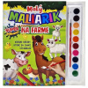 Malý maliarik - Na farme. Omaľovánka so štetcom a farbami. 9788084449274 Foni book